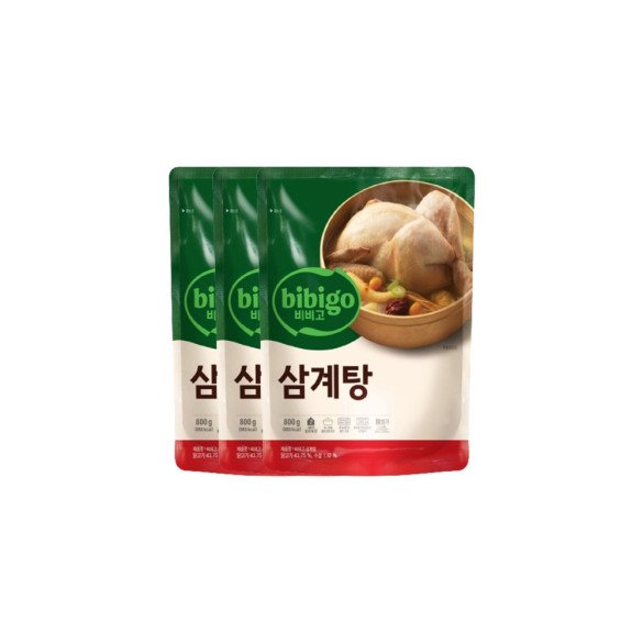 비비고 삼계탕 800g 3개 